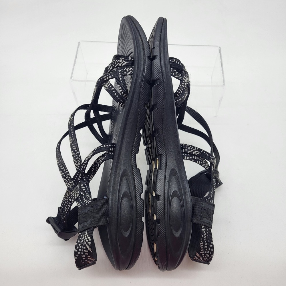 Chaco Z Cloud X/2 Outdoor Hiking Water Sandals White & Black Size 9 - Picture 11 of 16